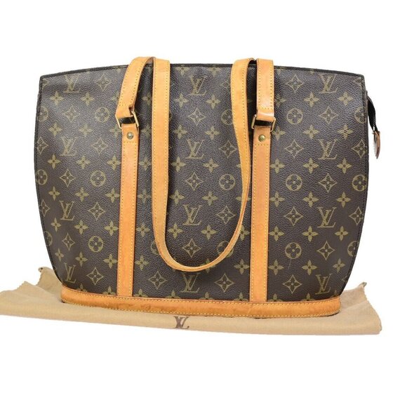 LOUIS VUITTON Babylone Shoulder Bag Monogram Leather Brown France - Picture 1 of 16